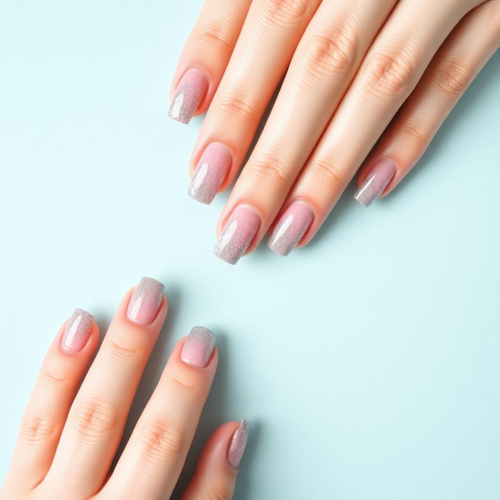 Glitter French
